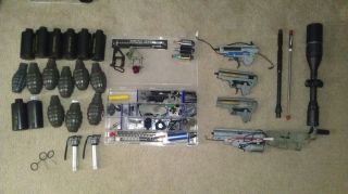  Airsoft Gearboxes and Parts Lot