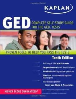 NEW Kaplan GED Complete Self Study Guide for the GED Tests [Paperback