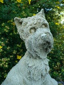  SCOTTIE DOG 14 IN NEW resin animal pet garden indoor outdoor statue