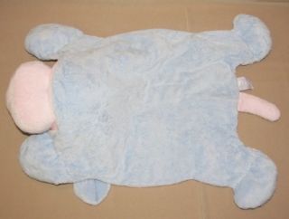 24 Baby Ganz Comfy Lovey Puppy Dog Cozy Blue Pink Security Blanket