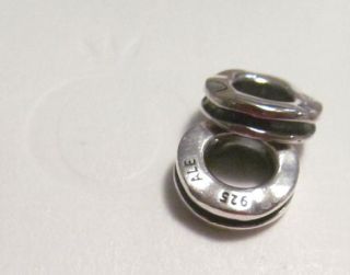 AUTHENTIC PANDORA 790197 RETIRED CROOKED LINE SPACER STERLING SILVER