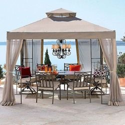 JCPenny 2010 Outdoor Oasis Gazebo Replacement Canopy Top