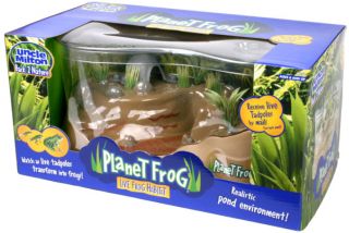 Planet Frog by Uncle Milton Live Tadpole Pond Enviroment Habitat Watch