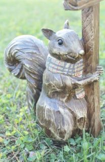 Squirrel Animal Garden Statuary Outdoor Lawn Decor