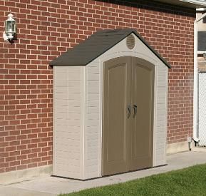 New Lifetime Sentinel 6413 8 x 2 5 Outdoor Storage Shed