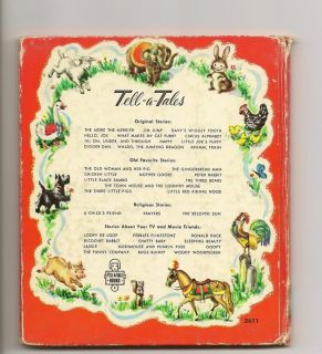 Tom Jerry Happy Birthday Vtg 1955 Whitman Tell A Tale