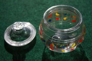 Kitchen Fruit Clear Candy Jar Container with Lid