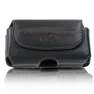 Leather Holster Pouch Case For Verizon LG Accolade VX5600 Revere
