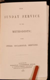 1873 Sunday Service of the METHODISTS Prayers