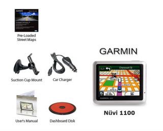 Garmin Nuvi 1100 GPS Vehicle Navigation System