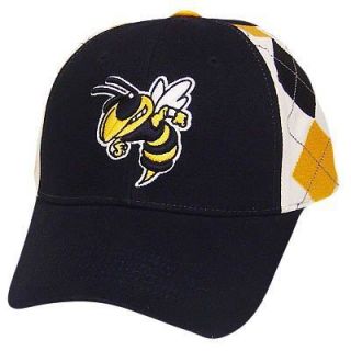 NCAA Georgia Tech Yellow Jackets Blue Argyle Hat Cap