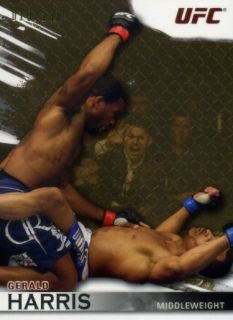 2010 TOPPS UFC KNOCKOUT 83 GERALD HARRIS GOLD 288