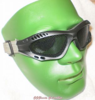 Full Face Airsoft Protective Mask get it fast from USA Paintball Green