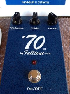  Fulltone '70 Fuzz Guitar Effects Pedal