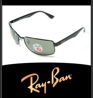 New Ray Ban RB 3478 002 58 Black Crystal Womens Acetate Sunglasses