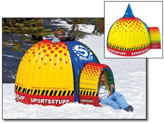  Fort Inflatable Outdoor Igloo Snofort Fun Winter Toys and Games