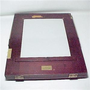 Germain Photo Specialties 12x15 Developing Easel Antique Printing Tool