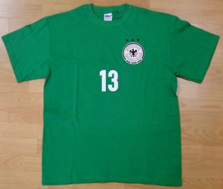German National Team T Shirt Germany Soccer DFB Thomas Müller 13