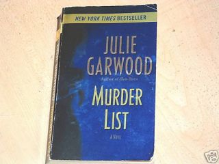 Julie Garwood Murder List PB Book Mystery Romance