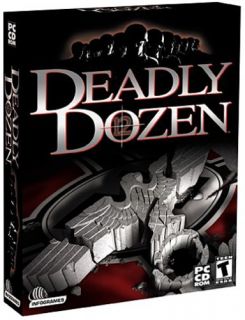 Deadly Dozen WWII Mission World War 2 PC New CD ROM Game