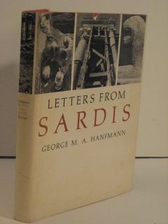 1972 George M A Hanfmann Letters from Sardis w Photos