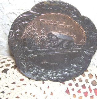 Bronze Tin Souvenir Gen Mead Gettysburg PA Japan