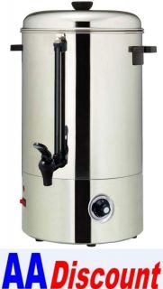 New Adcraft 100 Cup Electric Water Boiler WB 100 Stainless Steel 120