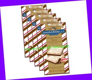 Ghirardelli Chocolate LIMITED EDITION Peppermint Bark with Dark