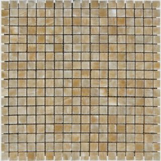 Onyx Mosaic 5 8x5 8 Floor Tiles Giallo Crystal Onyx