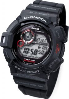 2011 Casio G Shock Mudman G 9300 1D G 9300 1DR Direction and Thermo