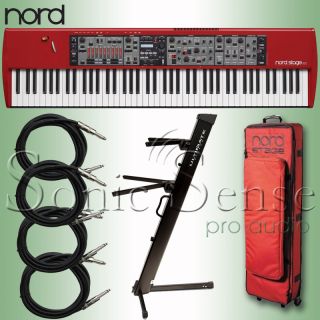 Nord EX76 Keyboard EX 76 Gig Bag and Stand 77 Key