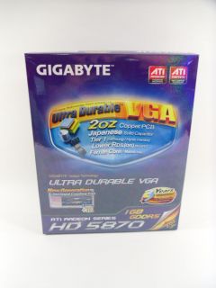 Gigabyte ATI Radeon HD5870 1GB GV R587UD 1GD Video Card HD 5870