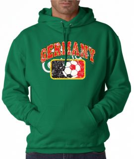 Germany Soccer World Cup 50 50 Pullover Hoodie