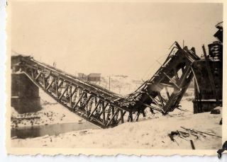 WWII Wehrmacht German Photo Destroyed Bridge Free DVD