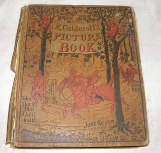  Caldecotts Picture Book Mad Dog John Gilpin Jack McLoughlin Bros 1800s