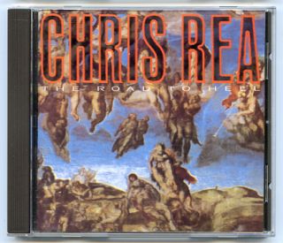 CHRIS REA Road To Hell promo 1988 Geffen CD Texas