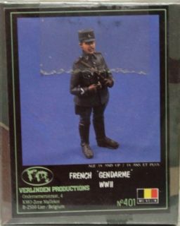  1 35 French Gendarme Flic Police Verlinden New