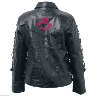 Giovanni Navarre Pebble Leather Lady Jacket s 2X
