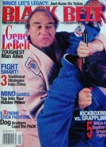 RARE 1 00 Black Belt Magazine JKD Bruce Lee Gene Lebell