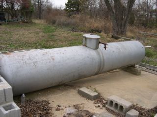 Special Size 500 GALLON above ground PROPANE TANK 1 2 FULL Heater