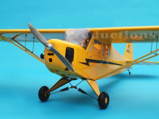 Giant Scale J3 Piper Cub 120 91 Wing Span Scale RC Airplane Awesome