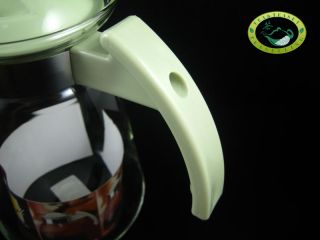 Ultra Clear Heat Resistant Glass Teapot Kettle 42oz 1200ml