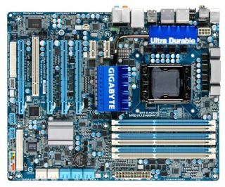 Gigabyte GA X58A UD3R x58 Chipset LGA 1366 DDR3 SLI 7 1 Channel PCIe