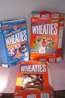 WHEATIES CEREAL BOXS   ALL STARS 99 GENERAL MILLS ALL STARS