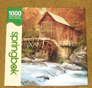  1000P Jigsaw Puzzle GLADE CREEK MILL, Babcock State Park, W.Virginia
