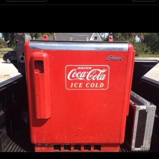 Glasco Coca Cola Machine 10 Cent Slider Works Ice Cold