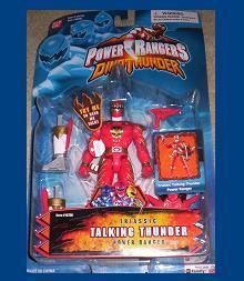 Power Rangers Dino Thunder Red Triassic Talking Action Figure New
