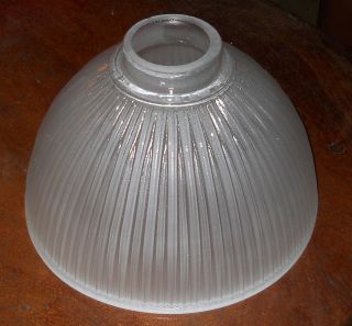 Beautiful Vintage Frosted Glass Lamp Shade