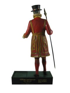 1950s Vintage Beefeater Gin Figurine Advertising Bar Display Figure
