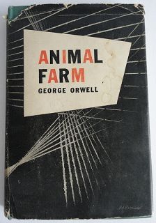 Animal Farm George Orwell First Year Printing 1946 Green Cloth Gold